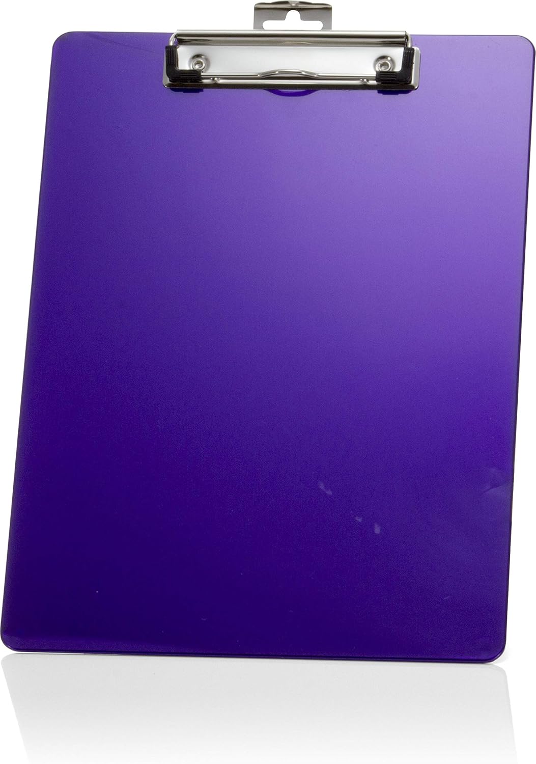 Officemate Recycled Plastic Clipboard, Letter Size, Purple, Pack of 6 (83085) : Office Products