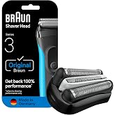 Braun Series 3 Pro Skin Electric Shaver Replacement Head - 32B - Compatible with Electric Razors 3000s, 3010s, 3040s, 3050cc, 3070cc, 3080s, 3090cc