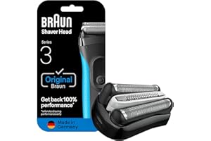 Braun Series 3 Pro Skin Electric Shaver Replacement Head - 32B - Compatible with Electric Razors 3000s, 3010s, 3040s, 3050cc, 3070cc, 3080s, 3090cc