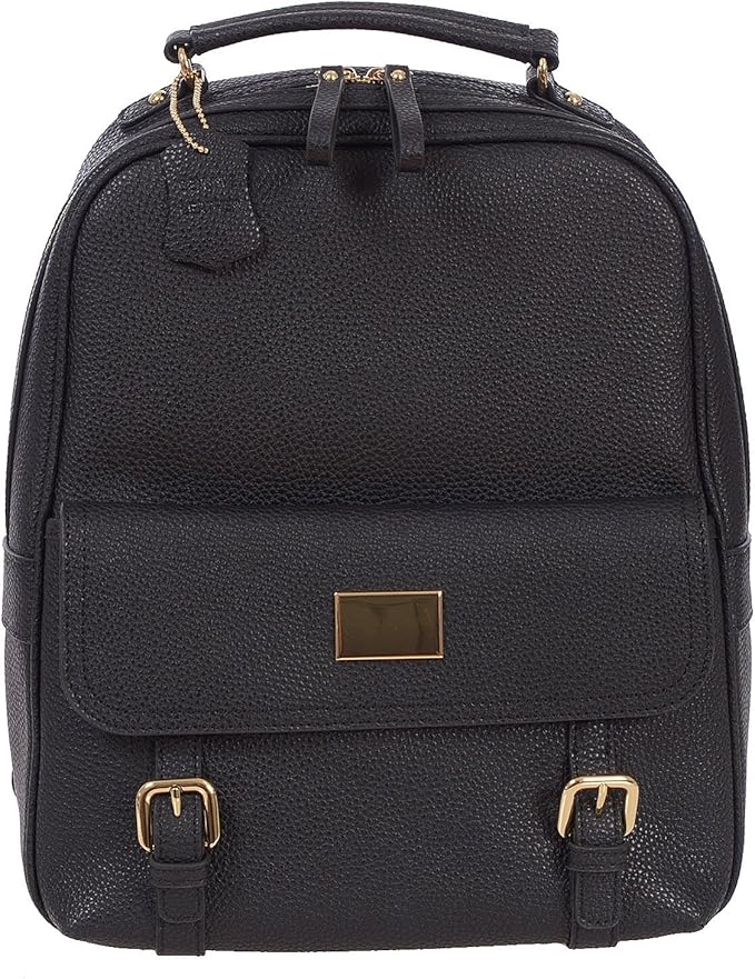 Renwick Leather Backpack, Black Clothing