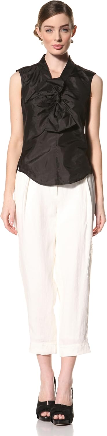 magaschoni linen dress