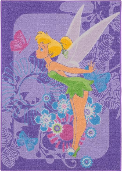Amazon De Kinder Teppich Disney Tinkerbell Tropical Fa02