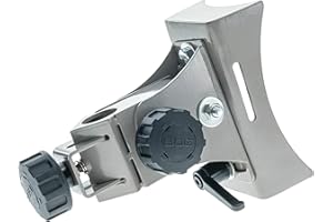 BOG DeathGrip Elevation Shooting Rest and Bracket with Heavy Duty Aluminum Construction, Adjustable Arm, and BOG DeathGrip Shooting Rest Head for Hunting, Shooting, Tree Stand Hunting