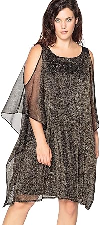 black and gold outfits plus size