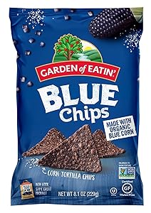 Garden of Eatin' Blue Corn Tortilla Chips, 8.1 oz. (Pack of 12) (Packaging May Vary)