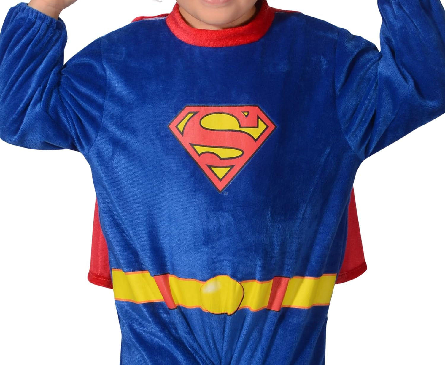 Superman Baby costume disguise official DC Comics (Size 6-12 months), Blue/Red - Image 3