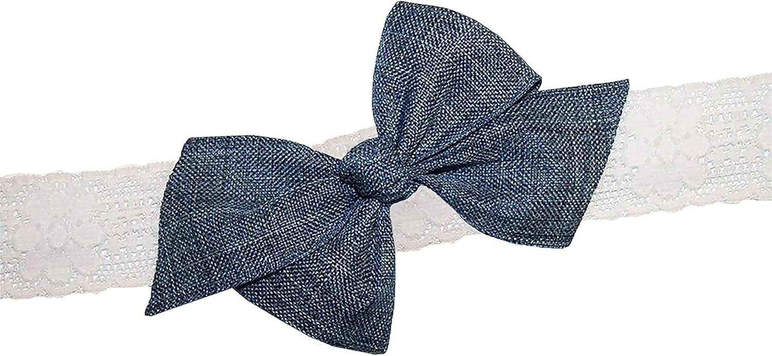 denim headband for baby