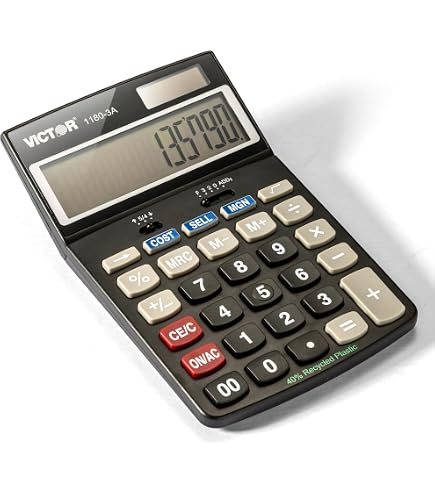 Amazon.com : VCT1000 - Victor 1000 Minidesk Calculator | VCT1000