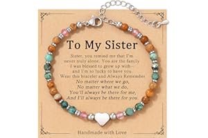HGDEER Best Friend Gift for Women, Friendship Stocking Stuffers Bracelet for Women, Birthday Gifts for Woman, Bestie Friendship Bracelets, Unique Birthday Gifts for Sister Mom Grandma Daughter