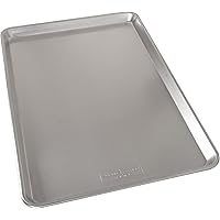 Nordic Ware Natural Aluminum Commercial Baker's Half Sheet, 1-Pack, Silver