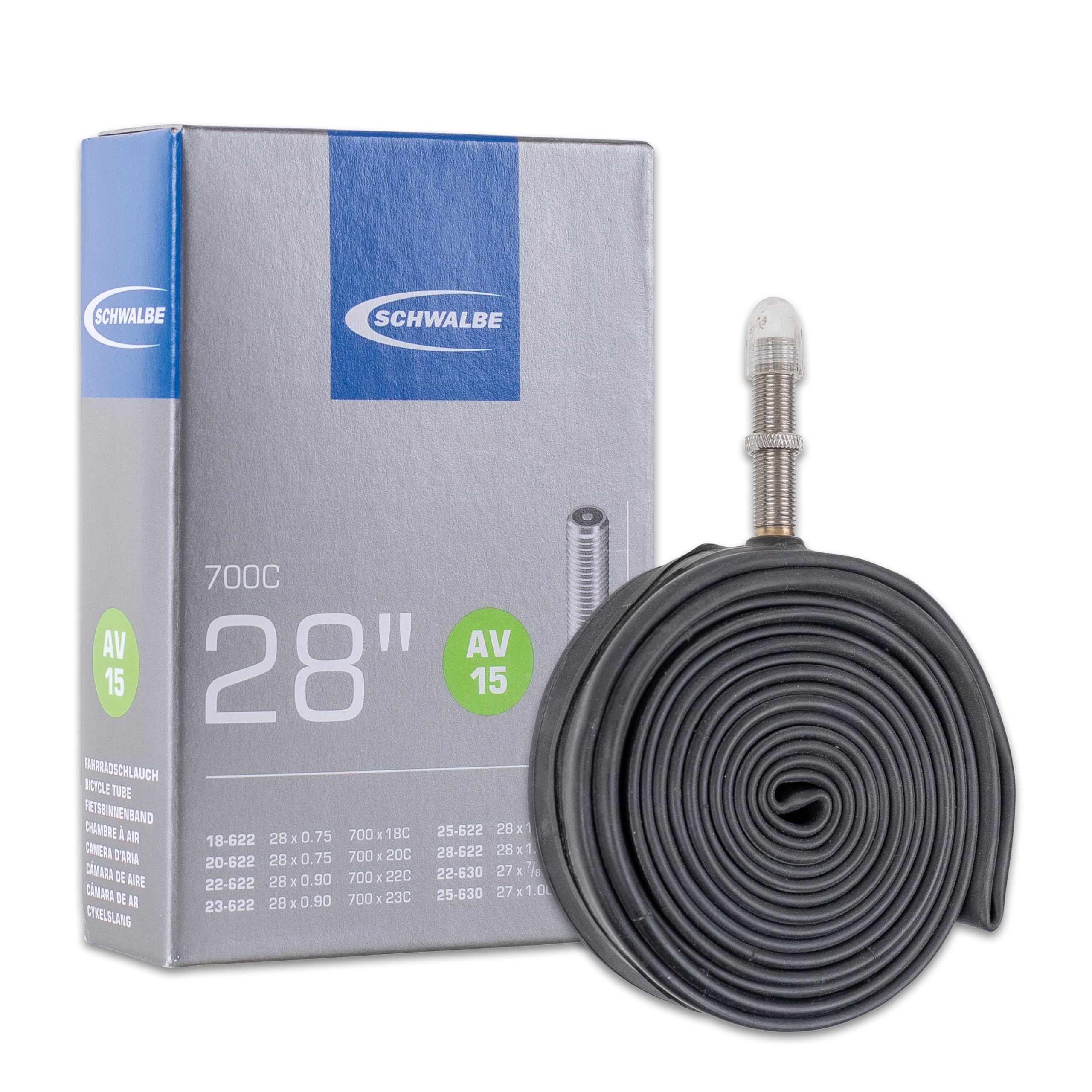 Schwalbe AV15 Inner Tube, 700c x 18/28c