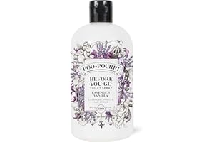 Poo-Pourri Before-You-Go Toilet Spray, Lavender Vanilla, Refill Bottle 16 Fl Oz - Lavender, Vanilla and Citrus