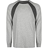 KONRECO FR Shirts for Men Summer Two Tone 4oz Lightweight Flame Resistant/Fire Retardant CAT1 Work T-Shirt Baselayer