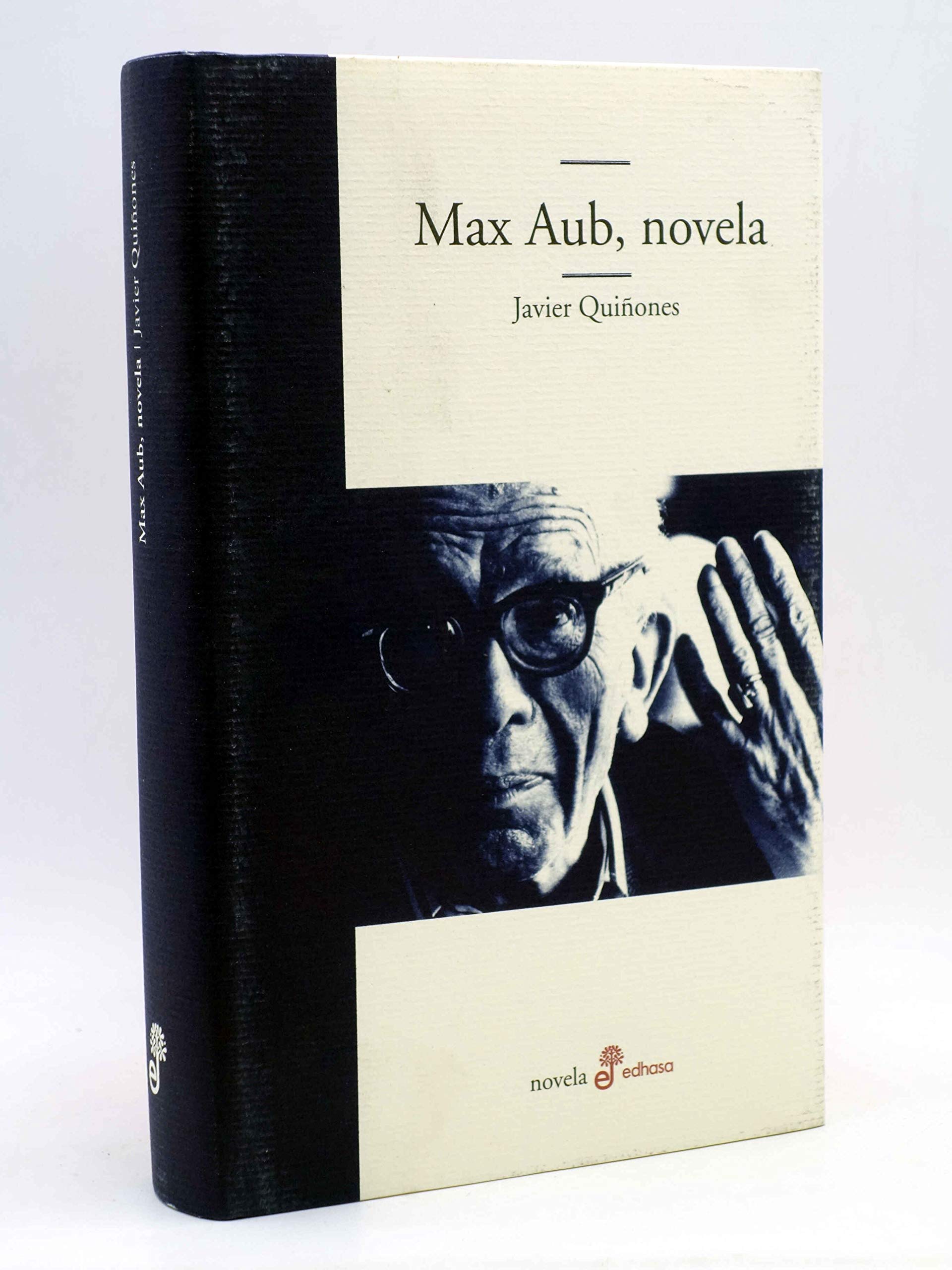 Portada de Max Aub, novela (Edhasa Literaria)