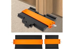 2Pcs Contour Gauge, 10 Inch Adjustable Contour Duplication Profile Tool,Flooring Tools for Woodworking, Shape Duplicator with