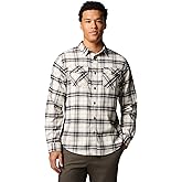 Columbia Mens Bearmouth Springs Roll Up Long Sleeve Flannel Shirt