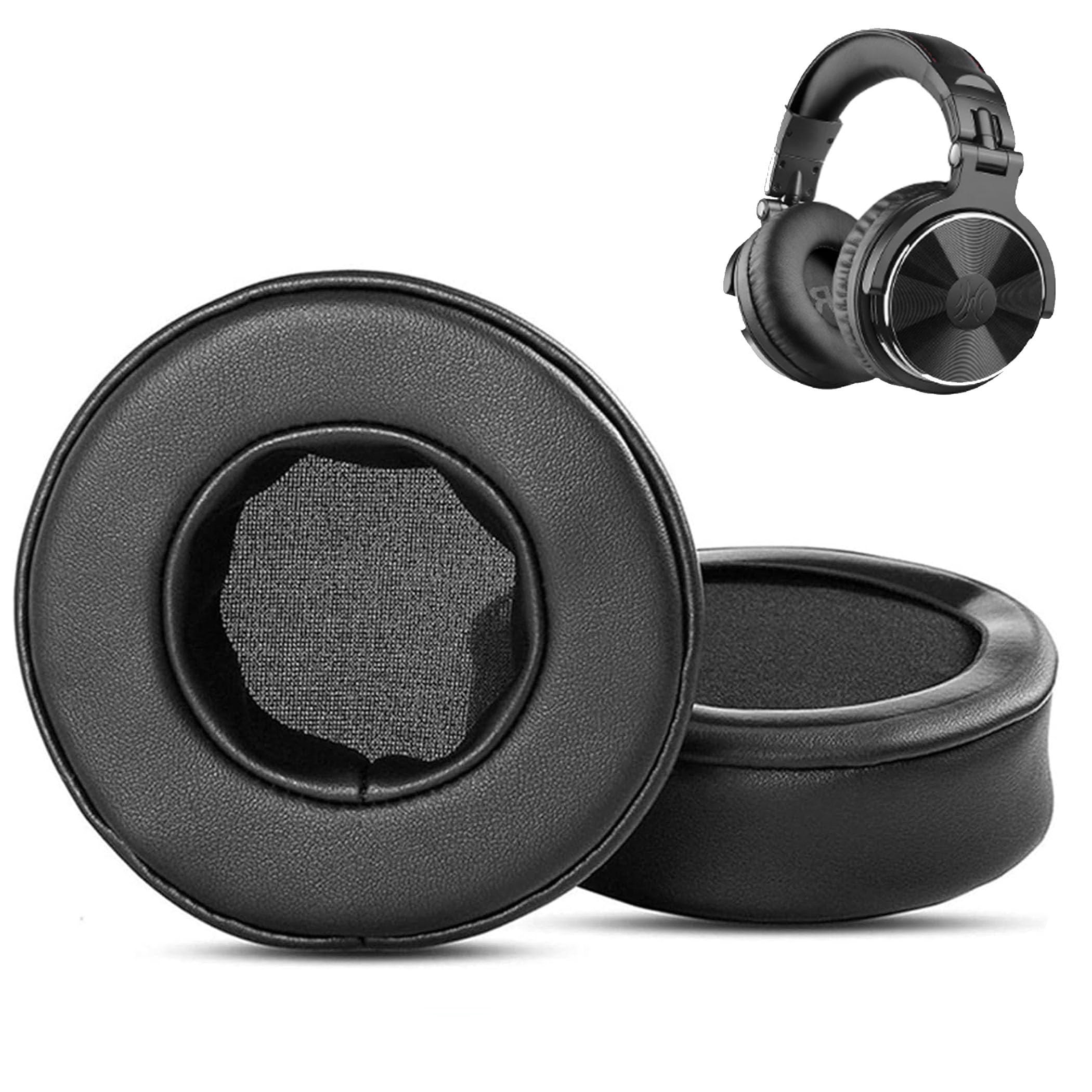 ACCOUTA Earpads Cushion Compatible with Oneodio Studio PRO-10 PRO-30 PRO-50 Headphone Ear pads replacement with Softer Protein Leather and Memory Foam
