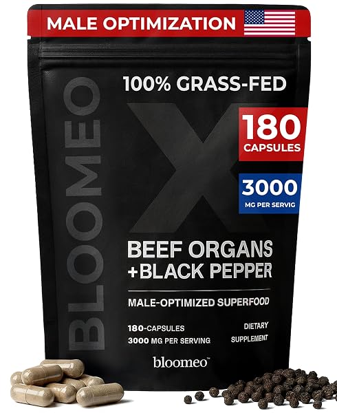 BLOOMEO BEEF ORGAN SUPPLEMENT FOR MEN | 100%...