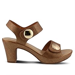 PATRIZIA Women's Dade Sandals Bronze EU 42 / US