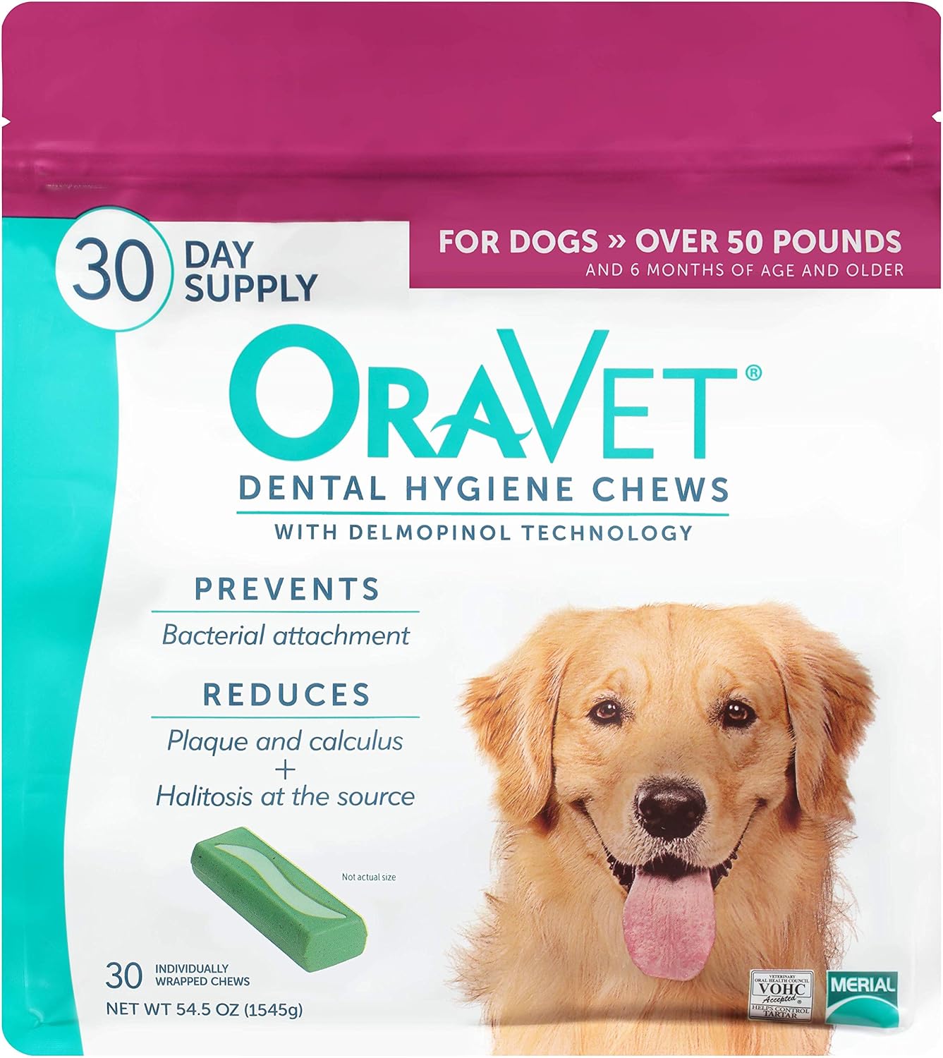 Oravet Dental Hygiene Chews for Large Dogs over 50 lbs 350604730019 eBay