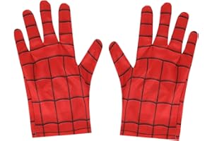 JAZWARES MARVEL Boys Spider Man Gloves, Kids Spiderman Superhero Costume Accessory Gloves, Child - Officially Licensed