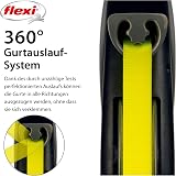 flexi Giant Professional L Tape 10 m Black Neon Yellow Pet Leash view 4