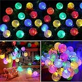 Lezonic Solar Fairy Lights 50 LED 7M Outdoor IP65 8 Modes Multi-Coloured view 6