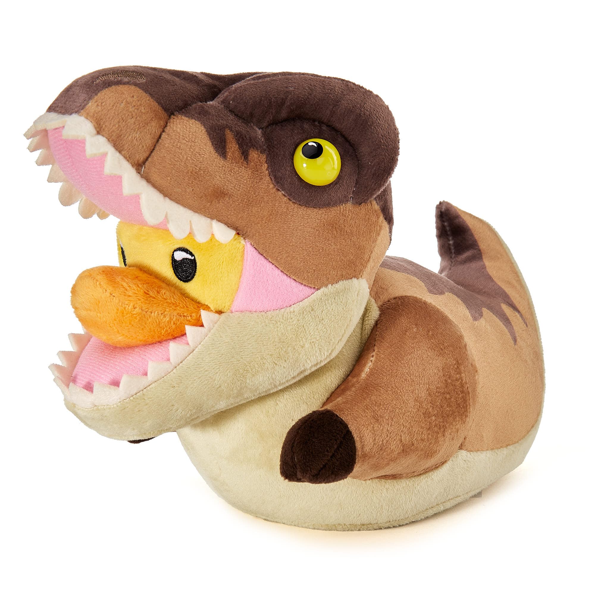 TUBBZ Plush: Jurassic World Rebirth - T-Rex Cosplaying Rubber Duck Soft Plush Collectible Toy