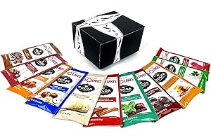 BLACK TIE MERCANTILE Land O Lakes Cocoa Classics Hot Cocoa Mix 11-Flavor Variety: One 1.25 oz Packet of Each Flavor in a BlackTie Box (11 Items Total)