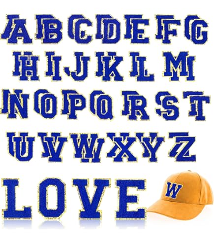 Amazon.com: Letter Z - Chenille Stitch Varsity Iron-On