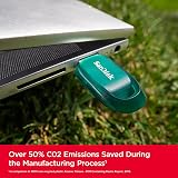 SanDisk 256GB Ultra Eco USB 3.2 Flash Drive 100MB/s Read Eco-Friendly view 3