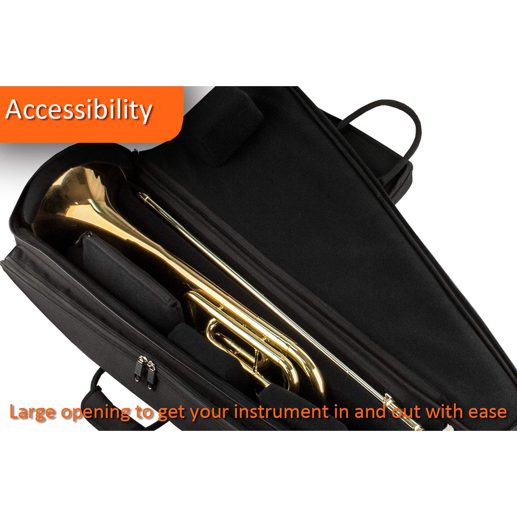 Protec PL239 Platinum Series Tenor Trombone Gig Bag Best Music Bags