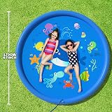 Peradix Sprinklers Pad 170cm Splash Pad Water Play Mat Garden Outdoor view 7
