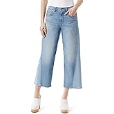 Jessica Simpson Womens Melody High Rise Wide Leg Crop Standard