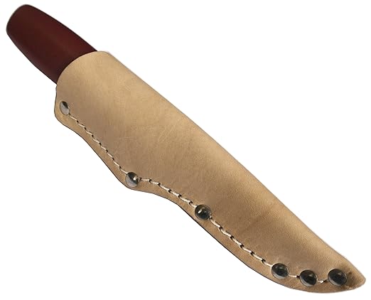 Amazon.com : Mora #8 Knife with (US made) Leather Sheath : Hunting ...