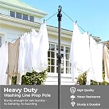 Vivo Technologies 2.2m Telescopic Washing Line Prop Poles - Pack of 2 view 4