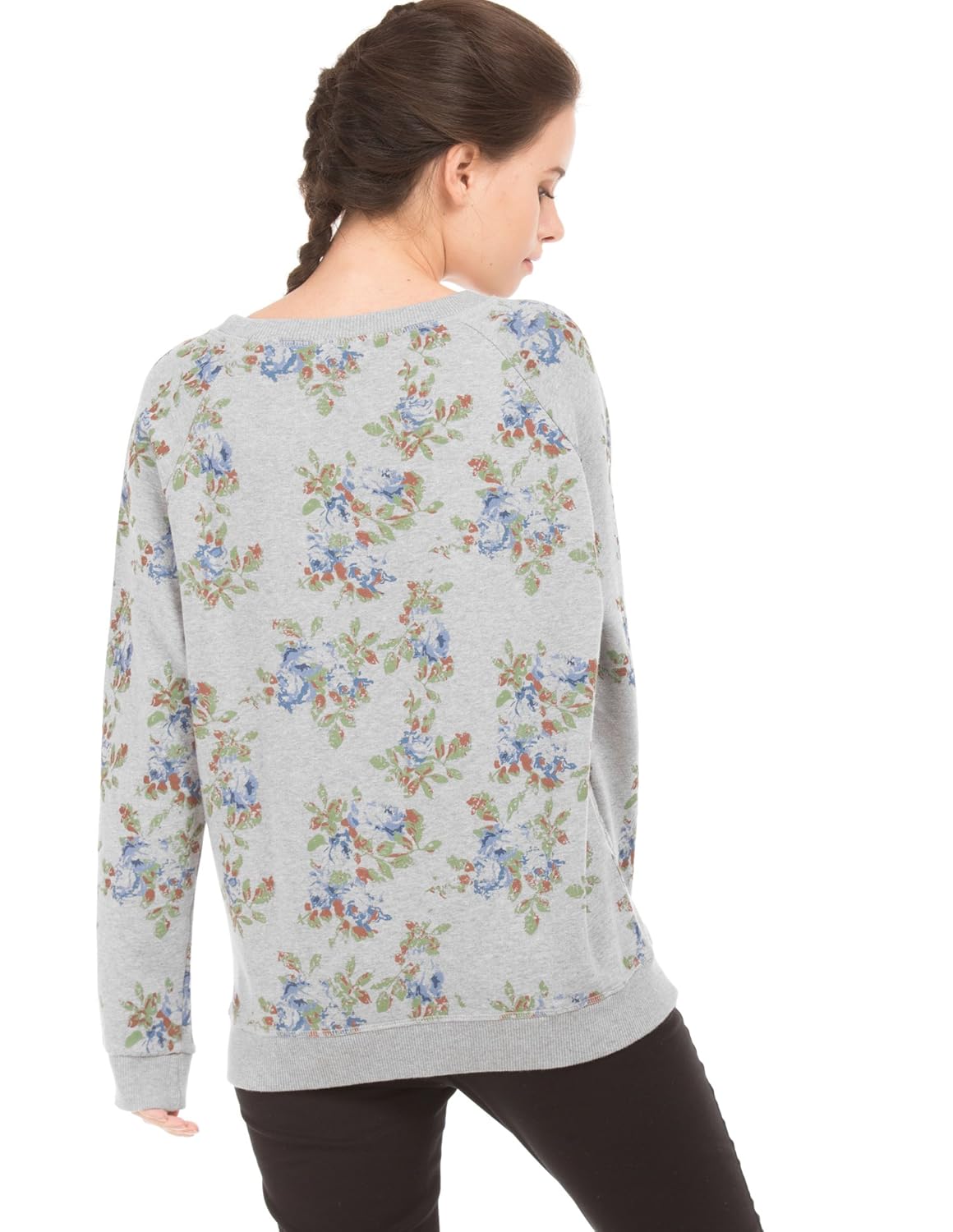 u.s. polo assn. women grey sweater