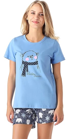 Merry Style Mädchen Jugend Schlafanzug MS10-194