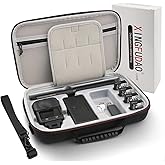 XINGFUDAO Osmo 360 Case, Travel Case for DJI OSMO 360 Camera and Accessories, Osmo 360 Bag with Custom Compartment and Shoulder Strap(Large)