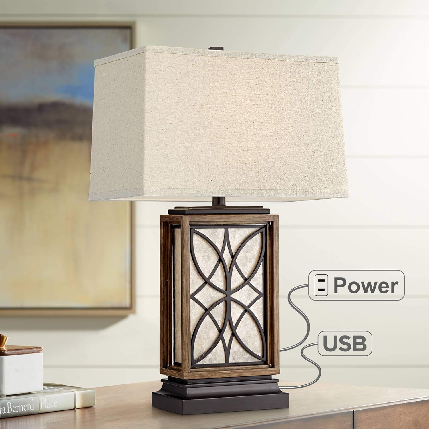 Best Rustic Desk Lamp Usb
