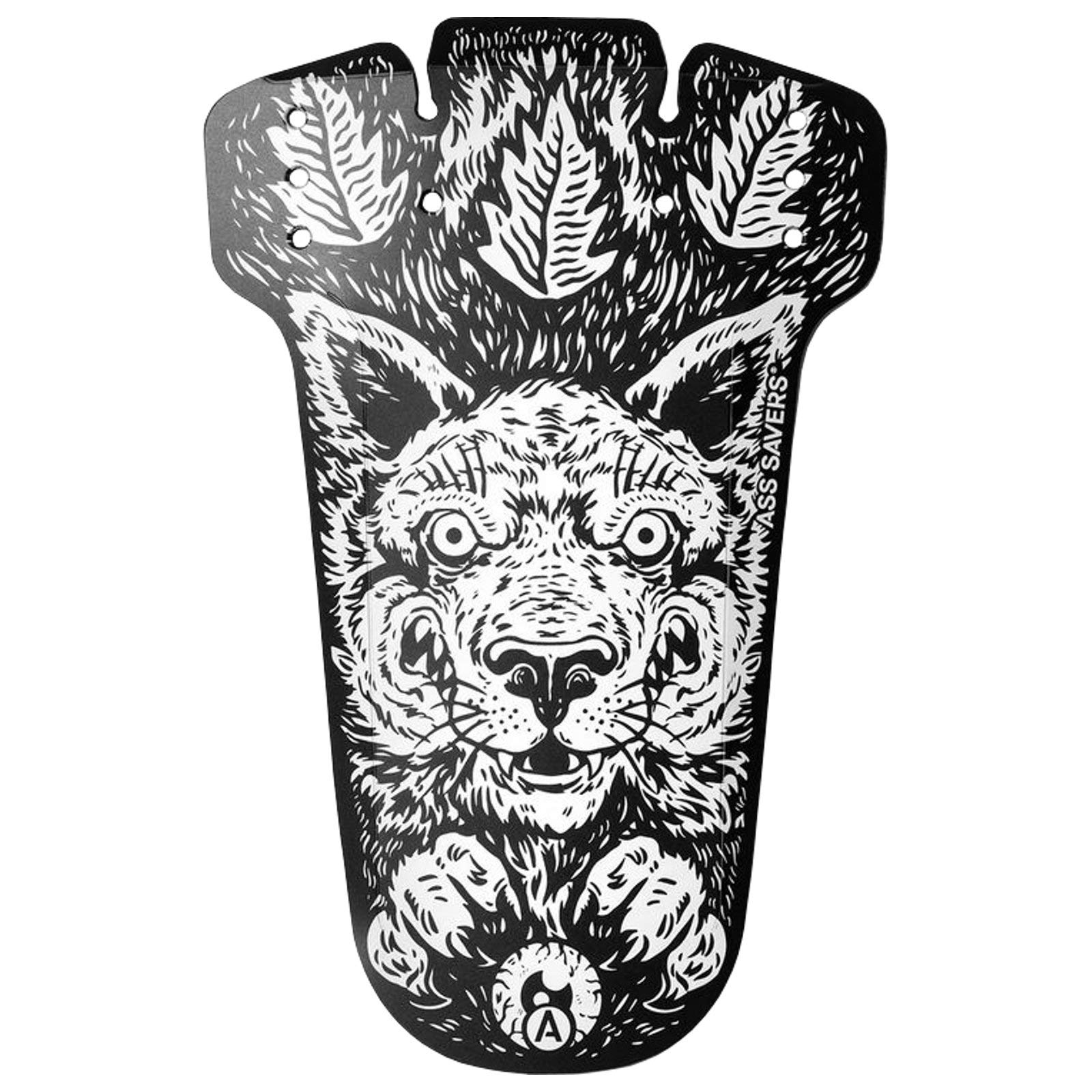 ASS SAVERS Unisex's MRF-1-WLF Bicycle fenders, Wolf, Regular