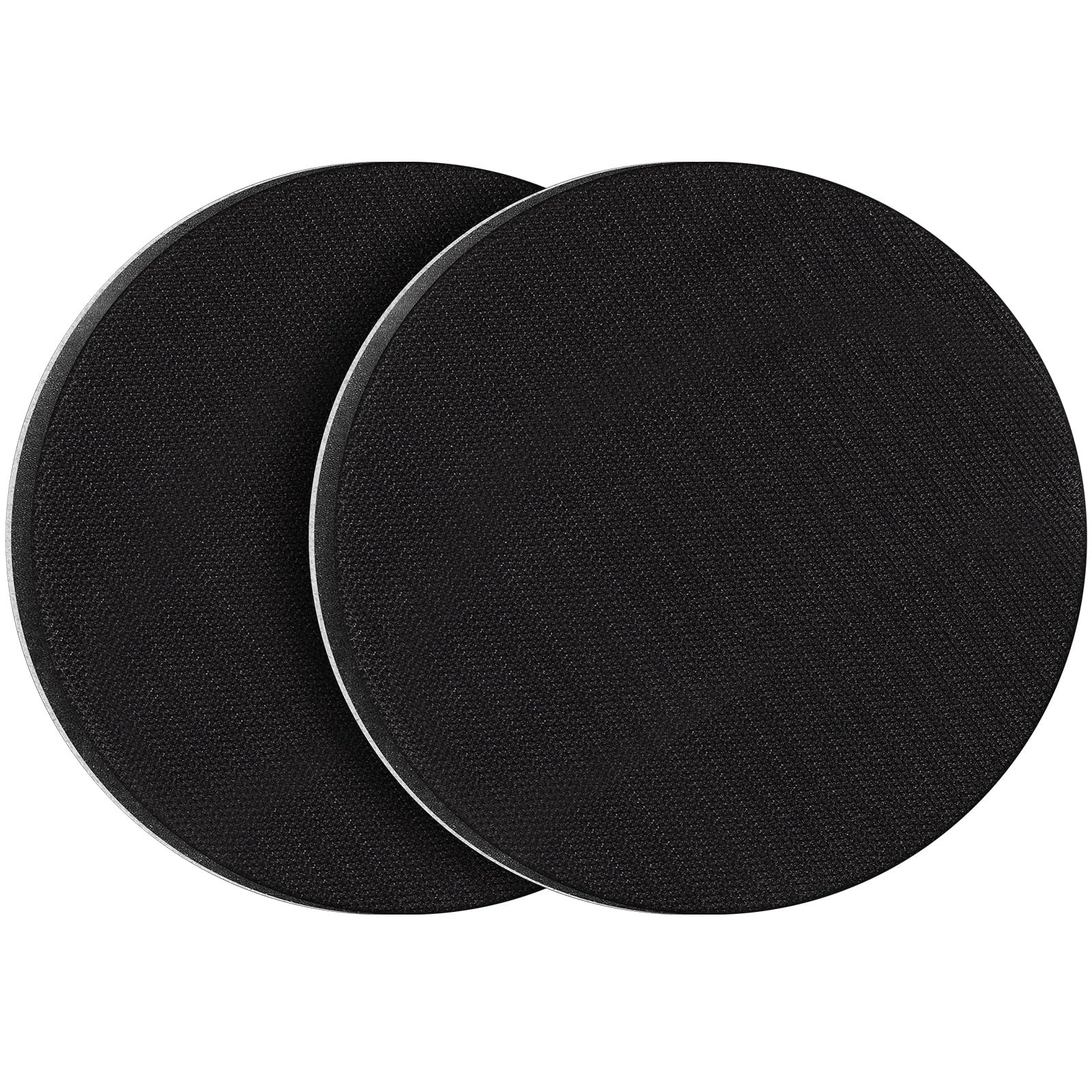 STEBRUAM 2Pcs 150mm Hook and Loop Soft Sponge Cushion Buffer Pad, No Hole Soft Foam Interface Pad Buffering Backing Pad for Sanding Polishing