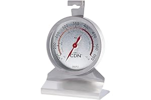 CDN Proaccurate Oven Thermometer, Silver