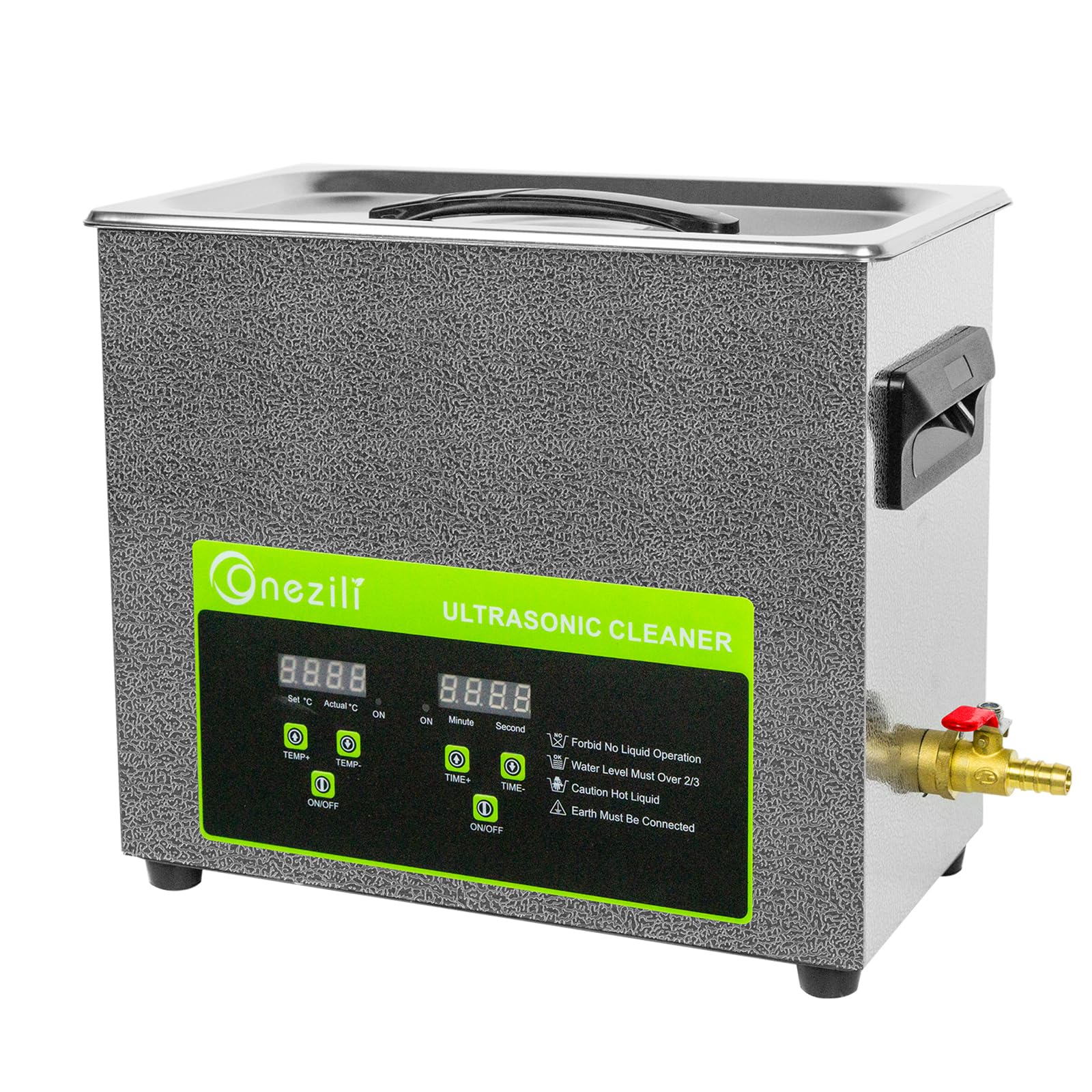 ONEZILI Ultrasonic Cleaner 6L, Upgraded Deep