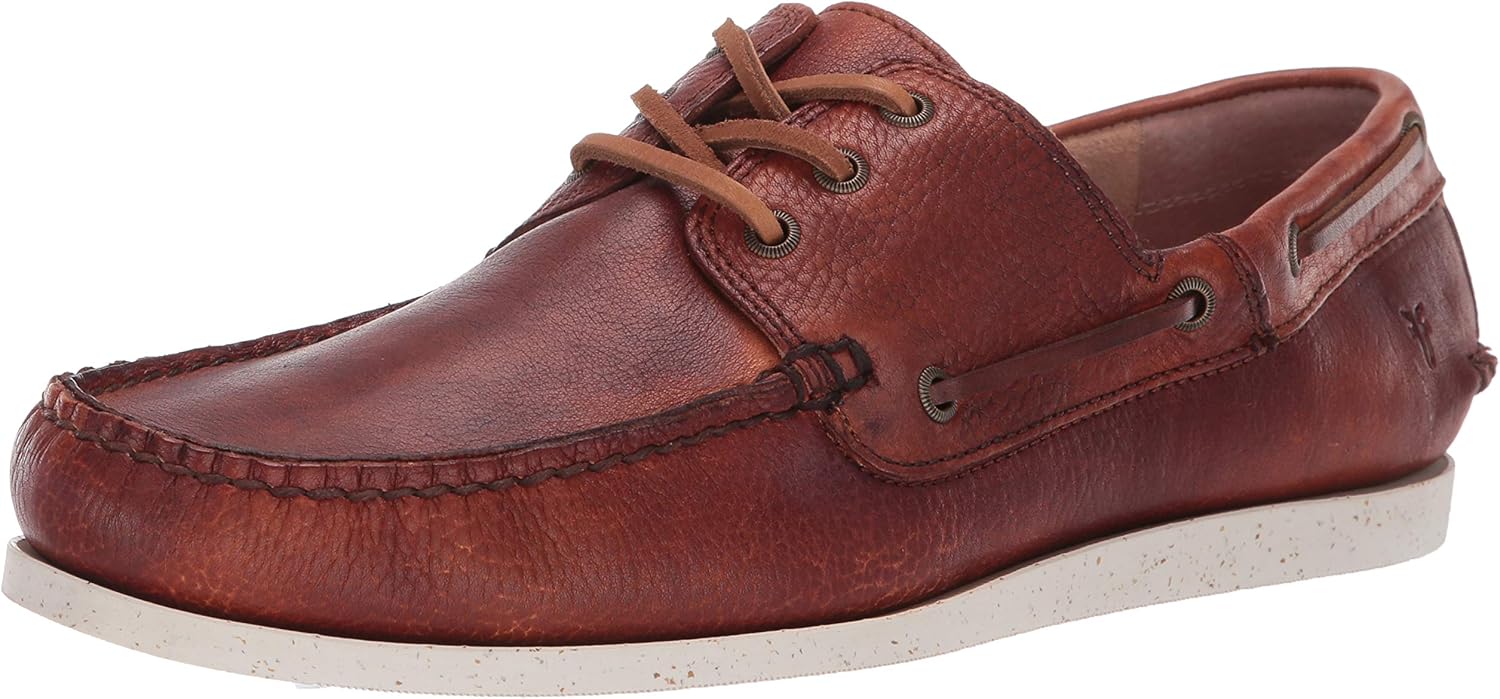 frye boat shoes mens