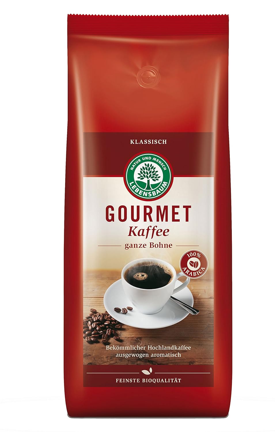 Lebensbaum Bio Gourmet Kaffee, 1 kg