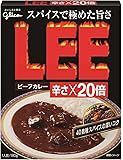 江崎グリコ ビーフカレーLEE辛さ&times;20倍 180g&times;10個