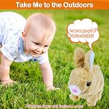ZBATHTOY Easter Bunny Toy for Kids 1-3 Years Interactive Jumping Rabbit view 5