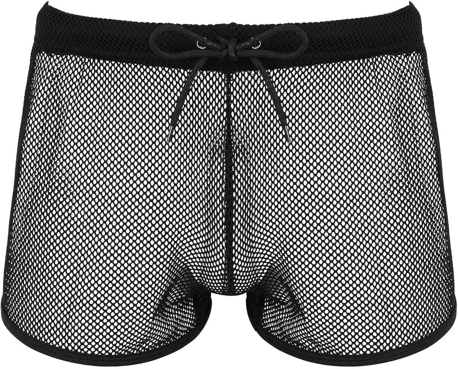 CHICTRY Men's Sheer Solid Color Boxer Briefs Underwear Swim Trunk Boy Shorts Amazon.co