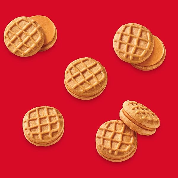 NUTTER BUTTER BITES PEANUT BUTTER SANDWICH COOKIES, 10 SNACK PACKS